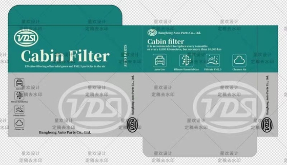 فیلتر کابین مرموز میتسوبیشی برای سیستم های تهویه مطبوع OE 7850a002