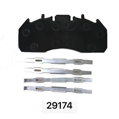 پنکه های ترمز نیمه فلزی OE D1708 D1758 WVA 29174 برای Hubei Longer Life Advantage