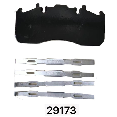 پنکه های ترمز نیمه فلزی OE D1708 D1758 WVA 29174 برای Hubei Longer Life Advantage